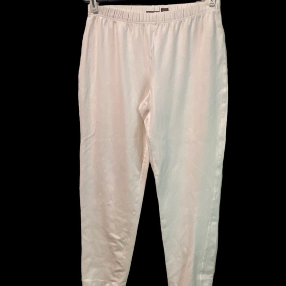Addition By Chico’s Pants Women’s Size‎ 2 White Stretch Pull On GrannyCore